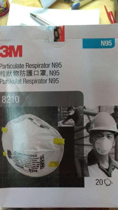 MASKER WAJAH 3M
