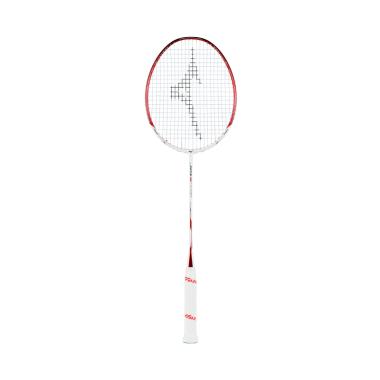 Mizuno JPX 8 Flash Raket Badminton G5 (83 mm) White Red