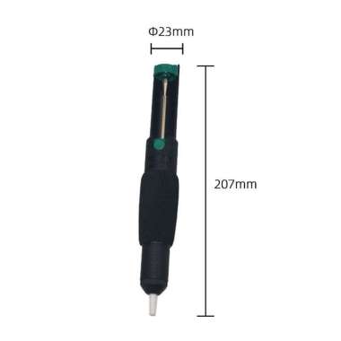 Penyedot Timah Solder Sucker Desoldering Hitam Jumbo