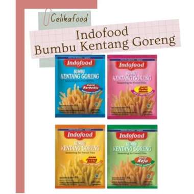 Indofood Bumbu Kentang Goreng Seasoning French Fries Instan - Keju Keju