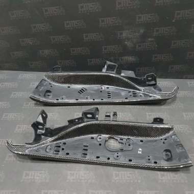 Bordes Foot Rest Pijakan Kaki Part Original Yamaha Aerox Carbon Kevlar