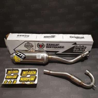 Knalpot Racing Full System Norifumi Jumpz Bore Up Stainless CRF 150 L