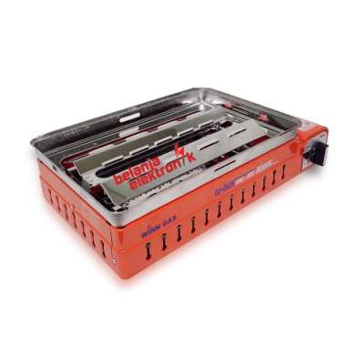 Winn Kompor Portable Win W-2WS Grill & Bbq Pan 2 IN 1 W2WS GRILL & BBQ