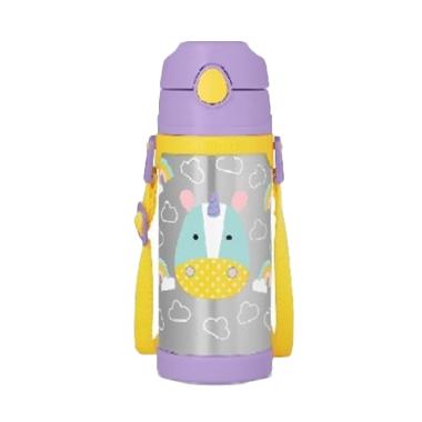 skip hop zoo unicorn insulated stainless steel bottle termos minum anak 360 ml