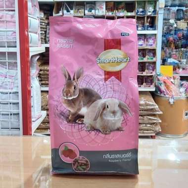 SmartHeart Rabbit Food 1 kg Raspberry Pelet Makanan Kelinci 1kg