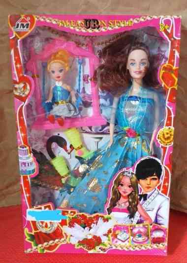 MAINAN ANAK PEREMPUAN BARBIE SET DENGAN PERLENGKAPAN NYA MAINAN BAYI MMM