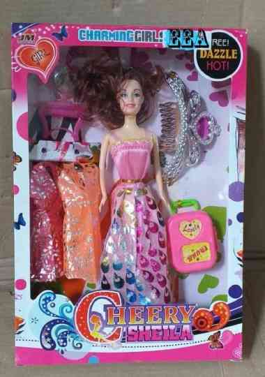 MAINAN ANAK PEREMPUAN BARBIE SET DENGAN PERLENGKAPAN NYA MAINAN BAYI OOO