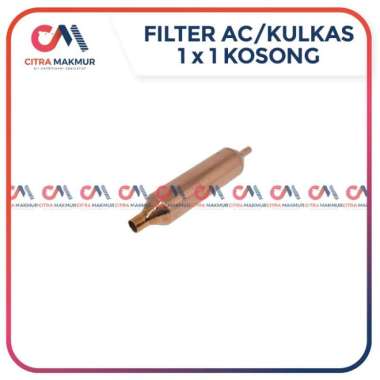 Filter Kosong 1 lubang Kulkas AC pipa tembaga 1/4 inci 1 pk kompresor