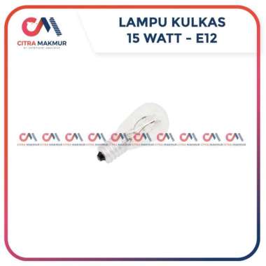 Lampu Bohlam Kulkas E12 dalam Lemari Es Freezer fitting 15 Watt
