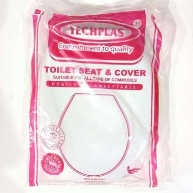 Tutup closet duduk techplas