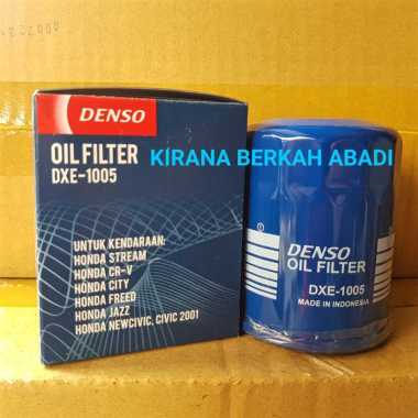 DENSO DXE-1005 Filter Oli Brio Mobilio Stream CRV CR-V Freed Accord Jazz Brio Civic City DXE1005