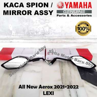 Kaca Spion Mirror All New Aerox 2021-2022 Lexi Asli Original Yamaha Surabaya SETB70F6280900000