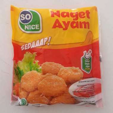 Promo Harga SO NICE Sedaap Chicken Nugget 250 gr - Blibli