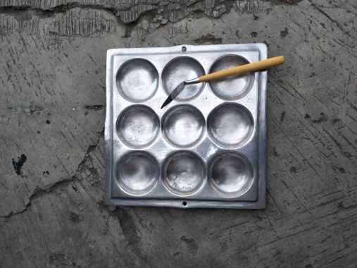 Cetakan Kue Lumpur/Telur L9 Bonus Spatula Mini