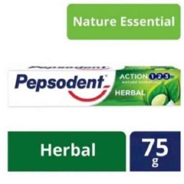 Promo Harga Pepsodent Pasta Gigi Action 123 Herbal 75 gr - Blibli