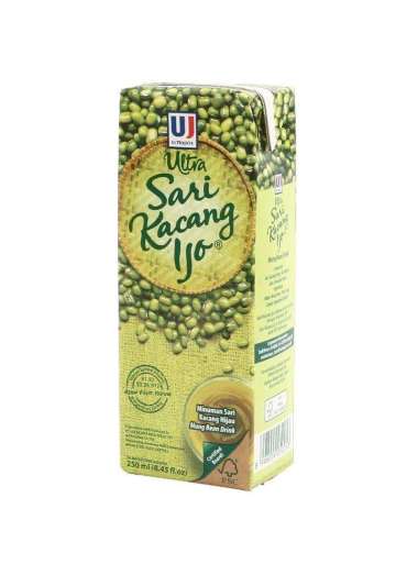 ultra sari kacang ijo 250ml
