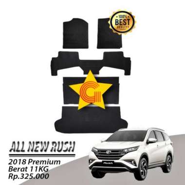 Karpet Karet Mobil Toyota Rush / Daihatsu Terios 2018-2021 Premium Rush