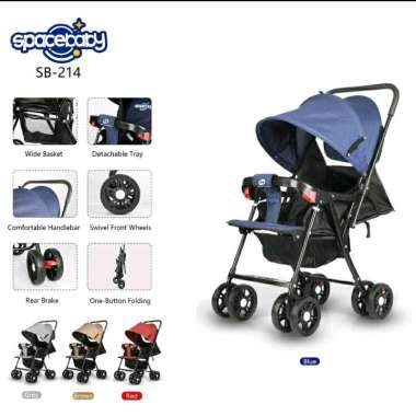 Kereta Dorong Bayi Spacebaby SB-214 Baby Stroller SB214 SB 214