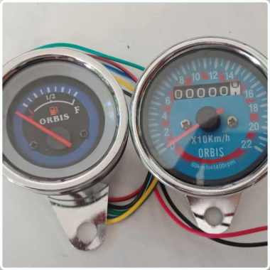 Speedo Meter Kilometer + Ampere Bensin Variasi Semua Jenis Motor Kode 314