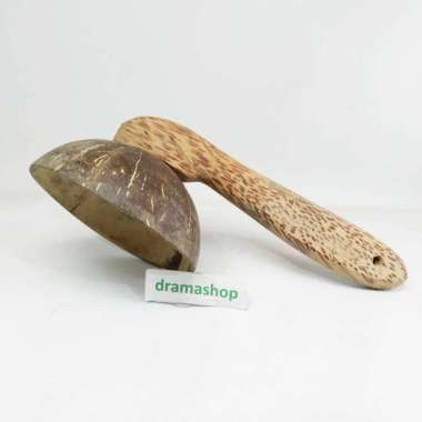 Sendok batok kelapa cetakan nasi bulat