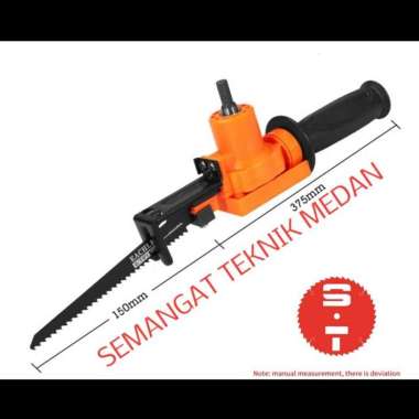 ADAPTOR ADAPTER BOR KE GERGAJI RECIPROCATING JIGSAW SAW KAYU IKURA