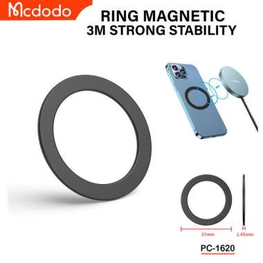 MCDODO Magnetic Ring Plate Magsafe iPhone Stiker Magnet Phone Wireless 1620