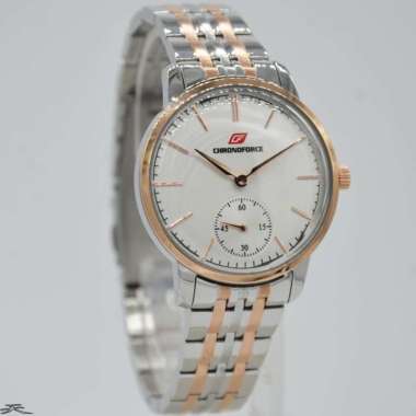CHRONOFORCE CF 5281LRC - Jam Tangan Wanita Original - Silver Rose