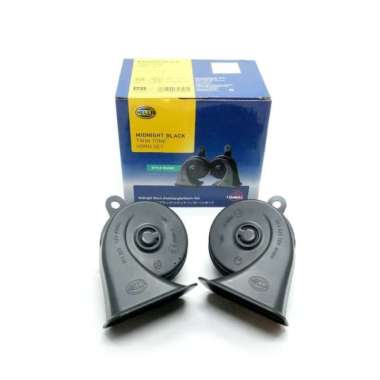 Klakson Keong Hella Midnight Black Klakson Mobil Motor Hella 12V