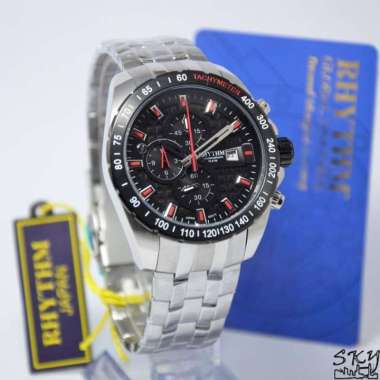RHYTHM S1407S03 - Jam Tangan Pria Original - Silver