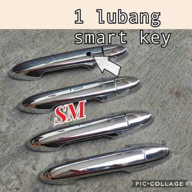 Handel Cover Jazz Gk5 Cover Gagang Handel All New Jazz - Chrome