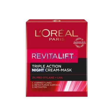 Loreal Revitalift Triple Action Night Cream - Mask Anti-Aging 50ml