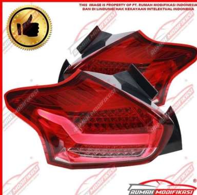 STOP LAMP - FORD FOCUS 2015-2018 - LIGHT BAR - LED - RED CLEAR