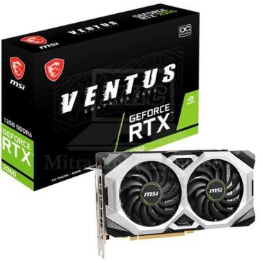 VGA MSI GeForce RTX 2060 VENTUS OC 12GB RTX2060