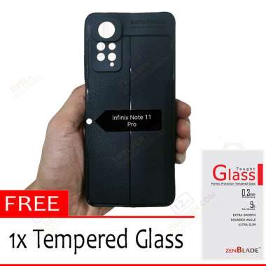 Case Auto Focus Softcase Infinix Note 11 Pro - Free Tempered Glass