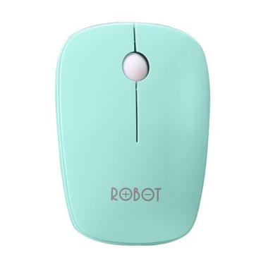 ROBOT M220 2.4G Wireless Optical Mouse GREEN