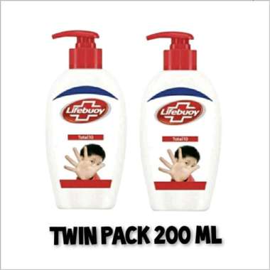 Sabun Cuci Tangan Lifebuoy Hand Wash Botol Pump 200 Ml Paket Twin Pack