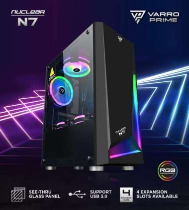 PC Gaming Intel i5 3470 I 16GB I VGA 2GB I SSD I Siap Games Berat Guys Varro N7
