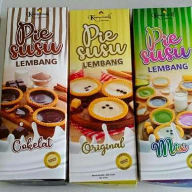 Pie Susu Lembang Bandung Isi 6 Susu Lembang