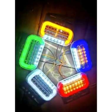 Lampu led / Lampu bak / DNY 196/ Lampu truk/ truck Biru - 12 VOLT