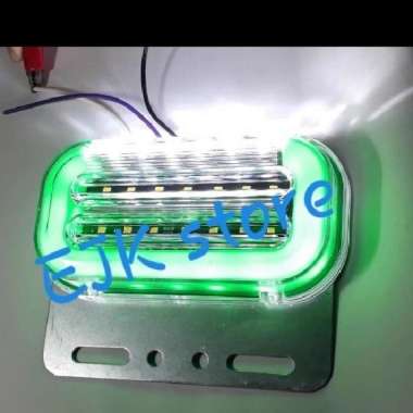 Lampu led / Lampu bak / DNY 196/ Lampu truk/ truck Hijau - 24 VOLT