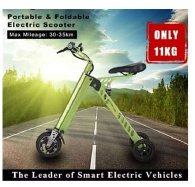 Millenium Sepeda Lipat Listrik Roda 3 - Millenium Scooter Electric Roda 3