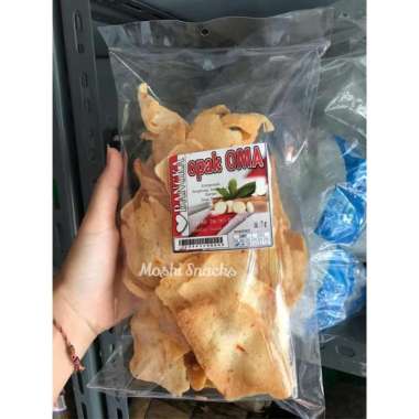 Opak Ubi Bumbu Oma Asli Bangka / Opak Asin / Opak Pedas