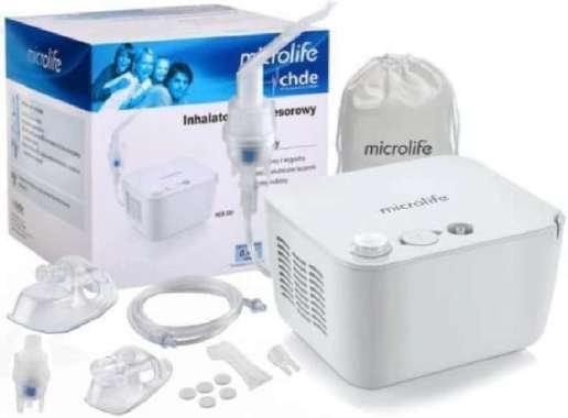 Alat Bantu Pernafasan Uap Asma Nebulizer Compressor Microlife