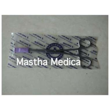 Klem Pean arteri Lurus Renz 20/21/20,5 cm/ 20cm/21cm hemostatik Forcep