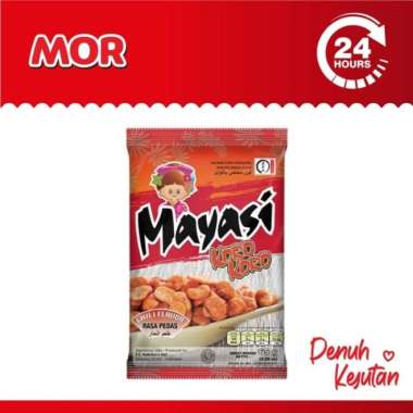 MAYASI Koro Koro Rasa Pedas Kacang Panggang Spicy 70 gr