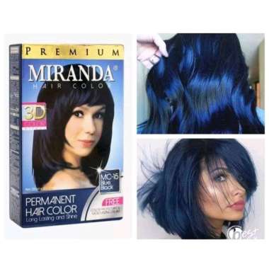Miranda MC 15 Blue Black - Cat Rambut Miranda Warna Biru Gelap