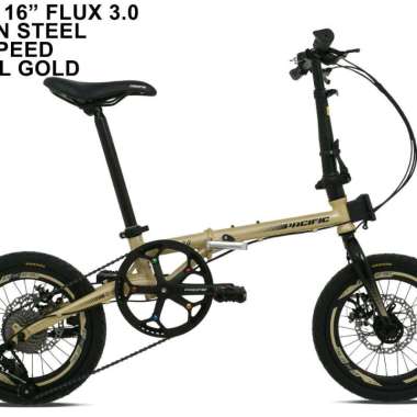 Sepeda Lipat Seli 16 Pacific Flux 3.0 8 Speed