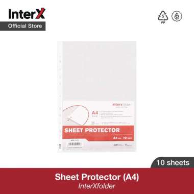 InterX Sheet Protector A4 isi 10
