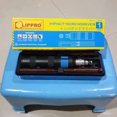 OBENG KETOK 5 PCS LIPPRO BOX BESI IMPACT SCREWDRIVER 5PCS LIPRO
