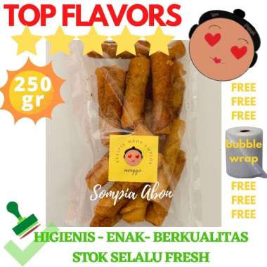 SOMPIA SUMPIA KULIT PANGSIT ISI ABON EBI SAPI RENYAH
